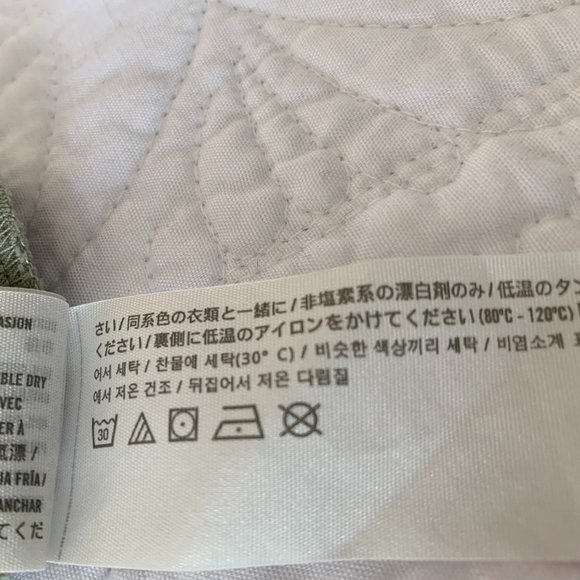 ABERCROMBIE KIDS, T-Shirt, Olive w/Pink Sequins, Cursive "Abercrombie", Size 5 - Picture 5 of 8